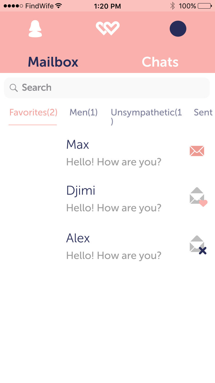 Section - chat (mailbox) Version 2